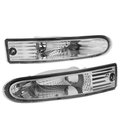 Spec D Tuning Spec D Tuning LB-ELP00-RS Bumper Lights for 2000-2002 Mitsubishi Eclipse - Chrome LB-ELP00-RS